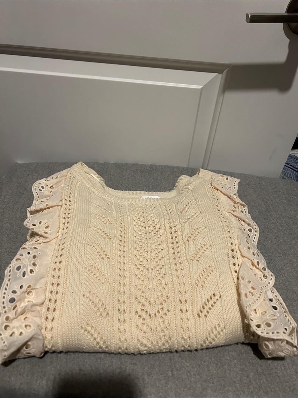 Beautiful Ruffle Knit Top - Picture 4 of 5
